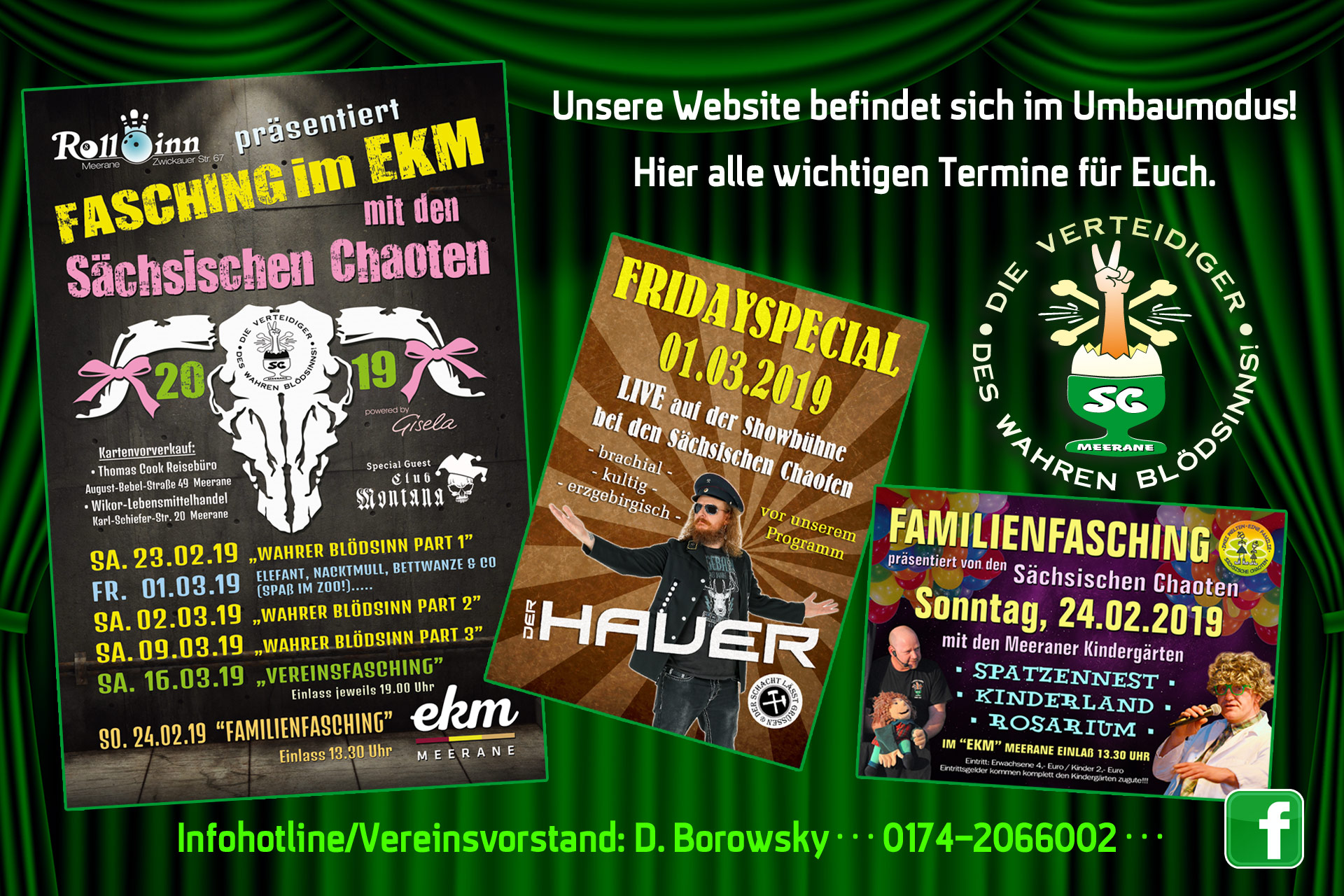 Sächsische Chaoten - Website in Aufbau